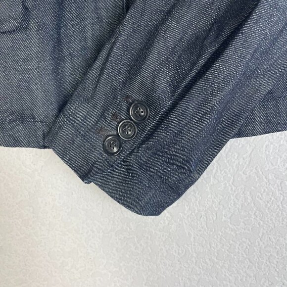 Ralph Lauren Denim Jacket Blazer Retro Preppy - Picture 7 of 7